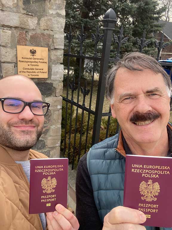 Paszporty dla polskich emigrantów